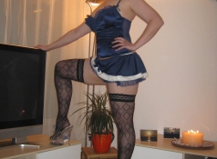 Bas nylon chaussures talons - cougarillo : jeux sexy
