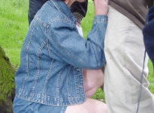 Ma femme suce une bonne queue noire