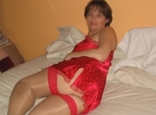 Femme sexy en nuisette