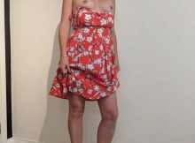 Robe fleurie - Rencontre Cougar Le Mans