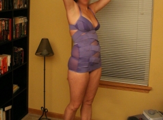 Lingerie sexy transparente