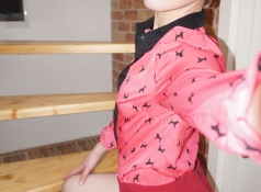 Ensemble rouge coquin
