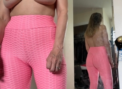 Legging rose de coquine