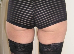 Lingerie coquine noire