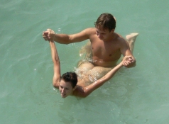 Position sexe dans l'eau