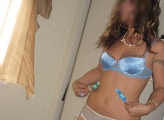 En shorty transparent