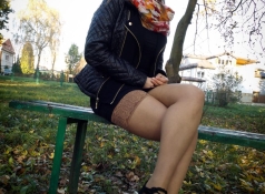 Jambes sexy - Femme exhib Paris