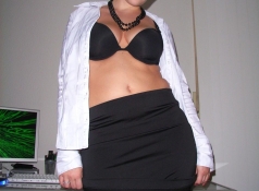 Secrétaire sexy coquine