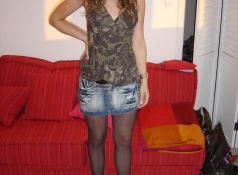 Jupe en jean - Femme sexy