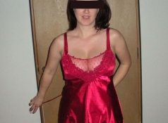 Nuisette et collants affriolants - Femme mariée