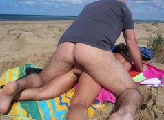 Baise à la plage - Cap d'Agde