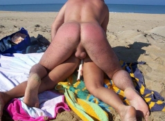 Sodomie à la plage - Cap d'Agde