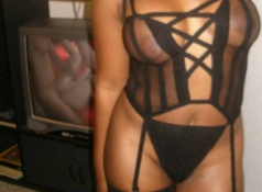Femme black Marseille : string coquin