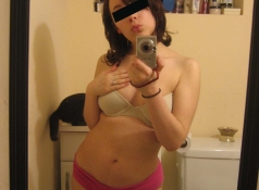 Selfie sexy étudiante coquine