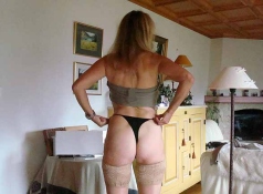 Plan cul à Nice : cougar en string
