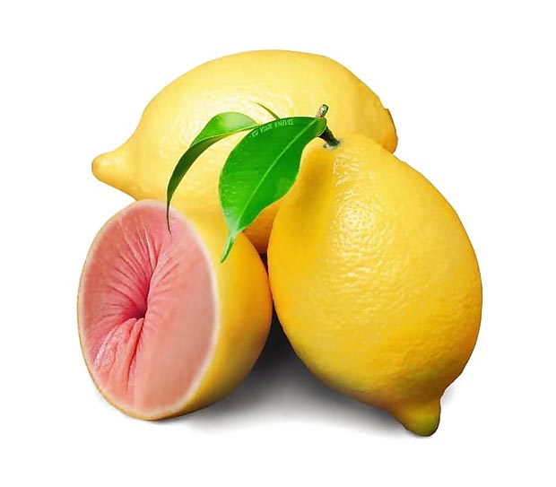 Citron trou de balle