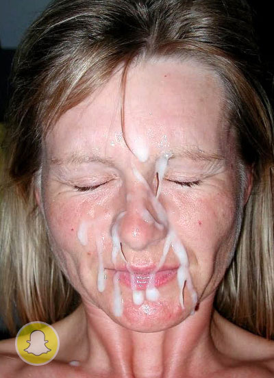 Visage plein de sperme (Nad
