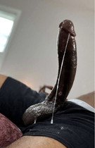bite black mouillée