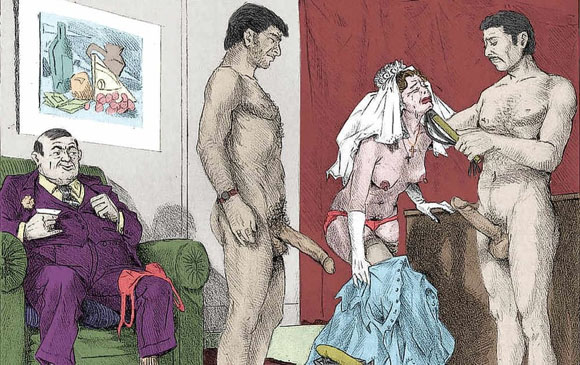 dessin partie de sexe